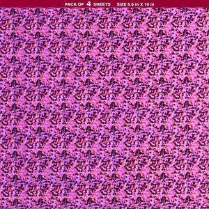 Magnetic Locker Wallpaper (Full Sheet Magnetic) - Pack of 4 Sheets - v9